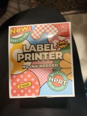 HPRT 2-inch Label Printer Pink & Blue NWT